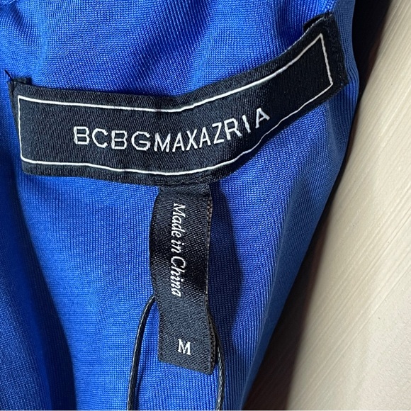 BCBGMAXAZRIA Evening Gown Halter Sz Med NWT - Picture 14 of 15